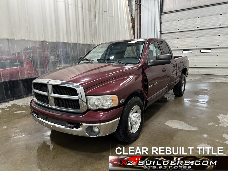 2003 Dodge Ram 2500 ST CLEAR REBUILT TITLE